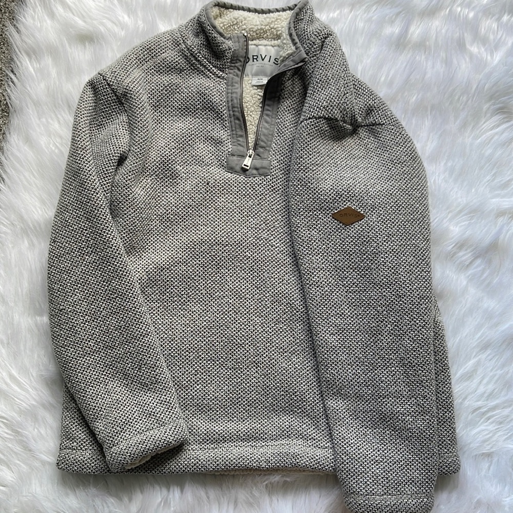 Orvis | 3/4 zip mens pullover